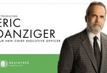 Le PDG Eric Danziger quitte les hôtels Trump pour atterrir chez Braintree Group, Education !