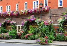 Paris : pourquoi les décorations en fausses fleurs se multiplient sur les façades des restaurants