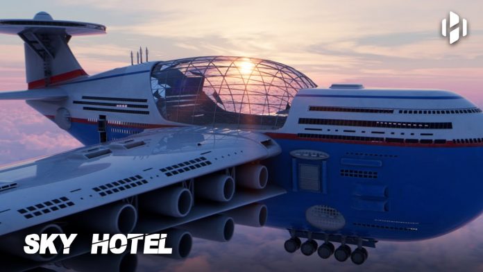 Voici le Sky Cruise, un hôtel volant qui accueillera 5000 passagers sans jamais atterrir sur Terre Voici le Sky Cruise, un hôtel volant qui accueillera 5000 passagers sans jamais atterrir sur Terre