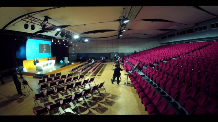 Lorient | le Palais des congrès retrouve des couleurs Lorient | le Palais des congrès retrouve des couleurs
