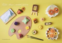 Singapour, Expérience « High Tea » | Un peu de National Gallery au Fairmont Singapour avec les tournesols de Van Gogh pour créer l’expérience