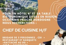 Opportunité | Chef de cuisine pour Hôtel Restaurant 4* proche Aurillac • H/F