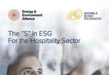 Angleterre | « en direct de Londres », consultez l’étude « The “S” in ESG For the Hospitality Sector »
