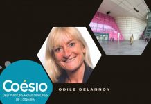 Élections | Odile Delannoy réélue à la tête de Coésio, 75 Destinations Francophones de Congrès