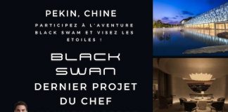 Opportunités , Pékin • Chine | Le Chef Vianney Massot à la recherche de ses ambassadeurs en Salle pour l’ouverture de « Black Swan » Recrutement "Black Swan" @ DHDH