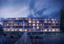 Projet, Suisse | À Morges, le permis de construire du « Fleur du Lac » annulé ! Le projet Fleur du Lac @ credit Neal Ymar Architectes