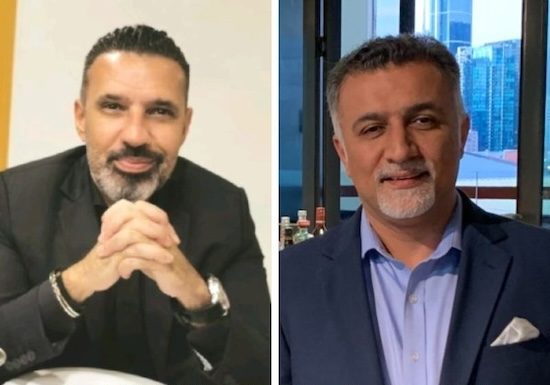 De gauche à droite, Nicolas Anghelopoulos, Yasser Ahmed @ credits linkedin
