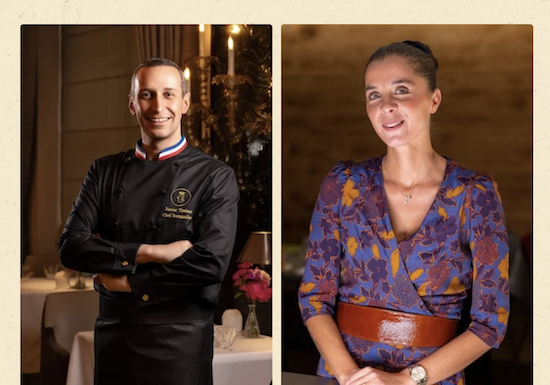 Xavier Thuizat, Sandrine Deley-Favario, Prix Michelin 2024 (Sommellerie, Service )