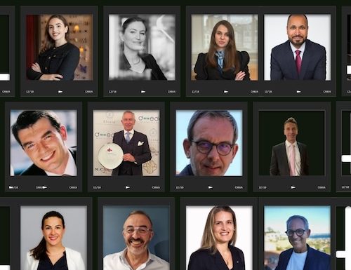 En haut de gauche à droite, Edile Cuniberti, Ariane Chapot, Clara Gardon, Rubel Miah, Nicolas Pezout, Jean-Claude Messant, Steven Hameeuw, Christophe Pi, Elise Rousseau, Olivier Zimmerlin, Laëtitia Guy-Debout et Laurent Mallory@ credits linkedin