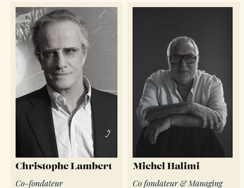Christophe Lambert et Michel Halimi, amis et associés dans l'aventure Mando @ credit Mando Hospitality