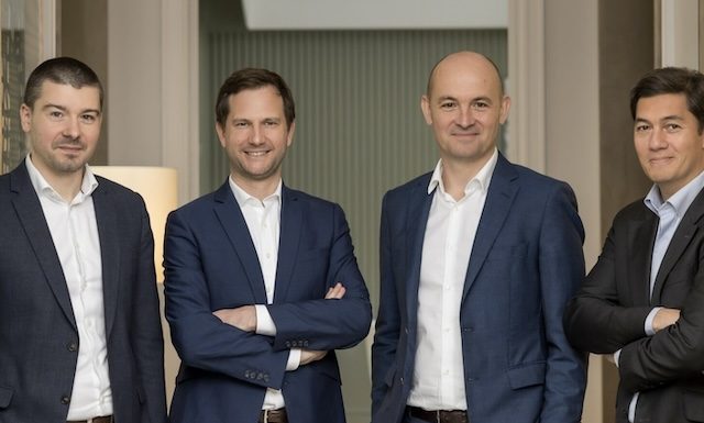 De gauche à droite, Michael Farbos, Maxime Depreux, Gérald Férézou et Sébastien Bertin @ credit Mindston Capital
