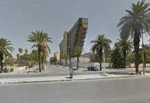 Démolition, Tunisie | À Tunis, l’Hôtel du Lac entame sa mue Hôtel du Lac, Tunisie @ credit Google Maps