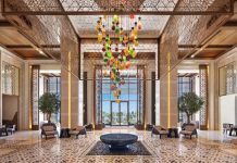 Ouverture, Oman | Mandarin Oriental ouvre à Muscat Lobby du Mandarin Oriental, Muscat @ credit Mandarin Oriental