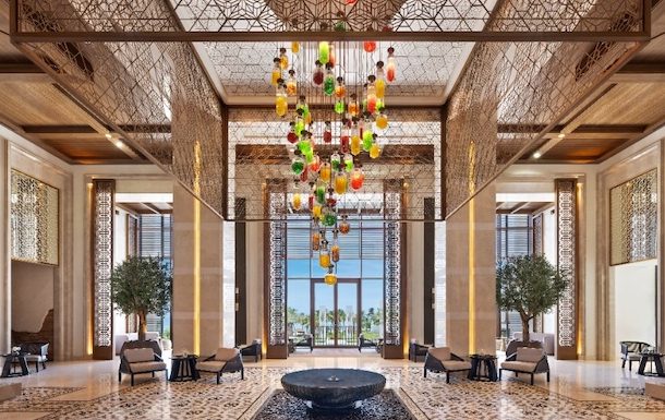 Lobby du Mandarin Oriental, Muscat @ credit Mandarin Oriental