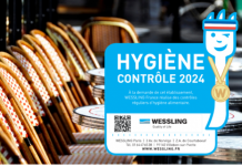 Restauration | À l’occasion des JO Paris 2024, WESSING France distribue le sticker « Hygiène Contrôle 2024 »