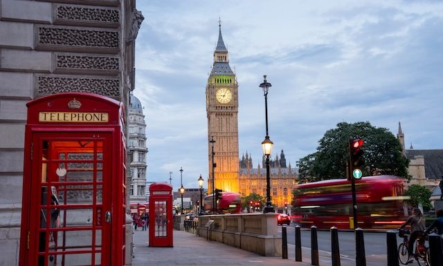 Big BenBig Ben and Westminster abbey in London, England