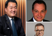 Chaises musicales Hilton | Au Conrad Rabat Arzana, Jean Pittion remplace Marc O. Schumacher parti au Hilton Seychelles Labriz Resort & Spa De gauche à droite, Jean Yong Pittion, Marc O Schumacher et André Borg @ credits linkedin et screen