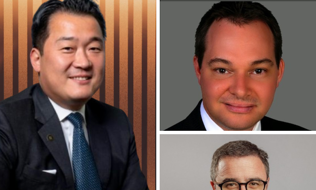 De gauche à droite, Jean Yong Pittion, Marc O Schumacher et André Borg @ credits linkedin et screen