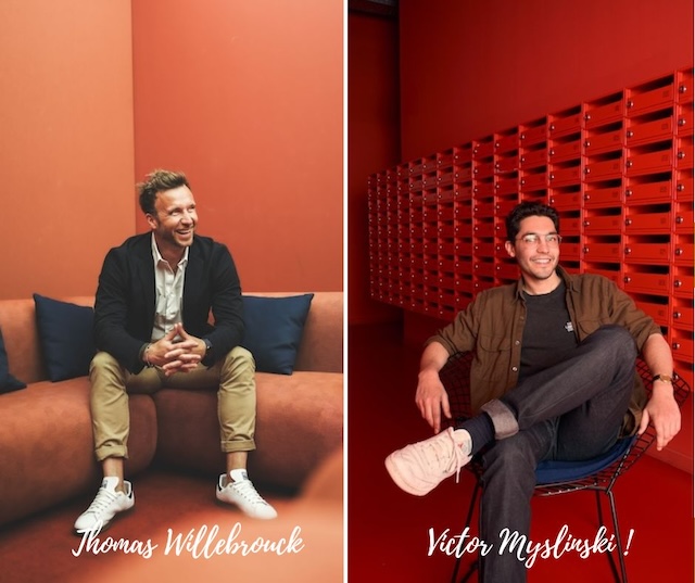 Thomas Willebrouck, Victor Myslinski @ credit The Social Hub