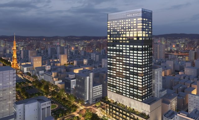 Rendu du Park Hyatt Sapporo @ credit Hyatt