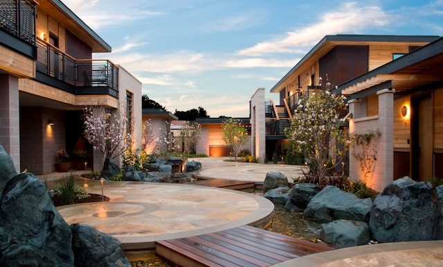 @ credit Bardessono, Magnolia Courtyard