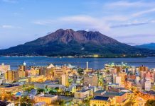 Japon | L’annonce d’un possible mégaséisme a vidé les hôtels du sud de l’archipel Kagoshima, Kyushu, Japon @ credit Depositphotos