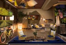 Rebranding, USA | L’ancien Méridien Delfina Santa Monica rejoint le portefeuille Hyatt Exterior-Patio-Side-View @ credit Hyatt Centric Delfina Santa Monica