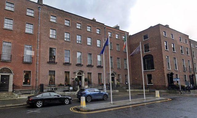 Merrion Hotel façade @ credit GoogleMaps