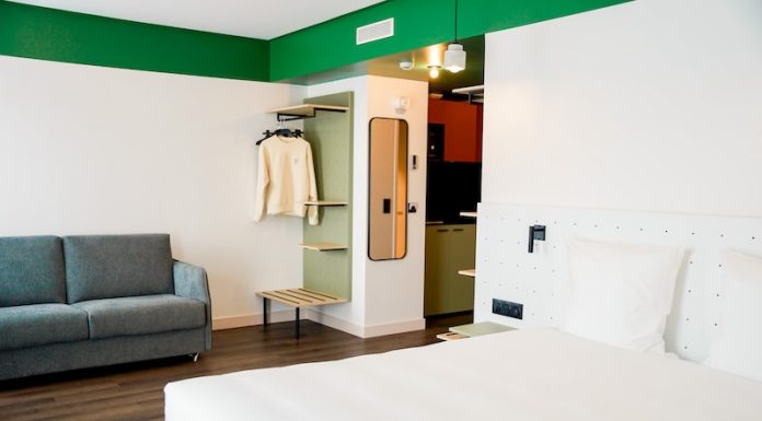 Chambre @ credit Pichel All Suites Paris 13 Porte d'Italie