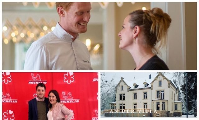 De haut en bas, Thomas et Emeline Murer, Caroline Esch et Valérian Prade @ credits Linkedin et An Der Villa