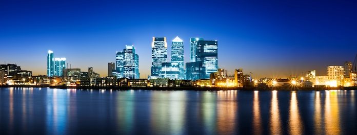 Canary Wharf @ credit Depositphotos