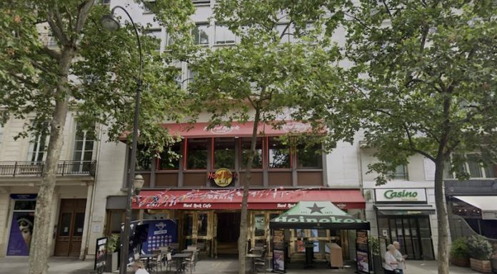 Hard Rock Café Paris @ credit Google Maps