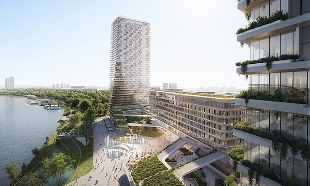 rendu Ritz-Carlton Belgrade @ credit Marriott International