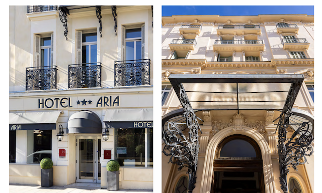 Hôtels Aria & Vendôme @ credits Ginto Hotels
