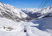 Ouverture 22.01, Suisse | Coup de buzz avec l’ouverture du dernier hôtel Revier et son modèle tarifaire « flatrate » ! Saas-Fee @ Depositphotos