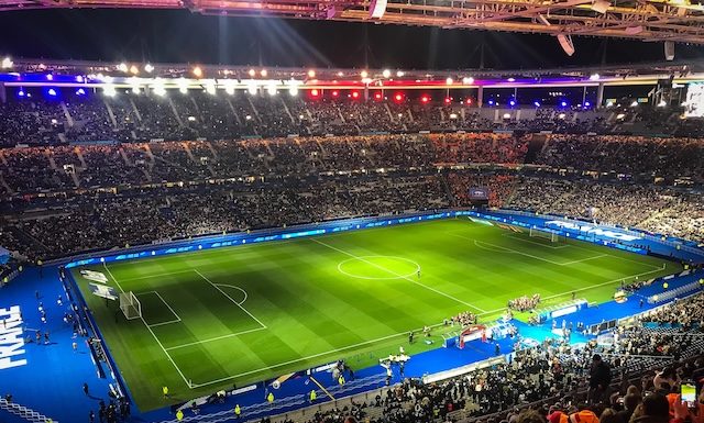 SAINT DENIS, FRANCE, STADE DE FRANCE 23 March 2023, Football EURO 2024 France vs Pays-Bas of the interior of the stadium Stade de France@ Depositphotos