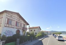 Ouverture fin 2026, Hendaye | Sur le front de mer, le projet hôtelier « Les Flots » devrait démarrer d’ici l’été ! Les Flots, Hendaye @ credit Googlemaps