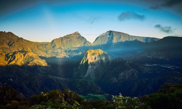 Île de la Réunion @ credit Belouve view on salazie, reunion island