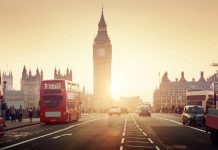 UK | Greene King met fin aux négociations concernant la vente de Venture Hotels, Vincent Madden nommé à la tête de Premium Ventures Westminster Bridge at sunset, London, UK