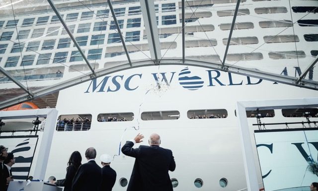 Livraison du MSC World America