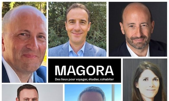 A partir du haut, de gauche à droire : Franck Montano, Alexandre Alenda, James Galland, Antoine Nahman de Benveniste, Aymeric Drujon d'Astros, Johanna Ambil
