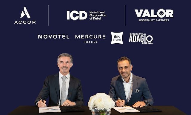 Accor ICD et Valor Hospitality, cérémonie de signature
