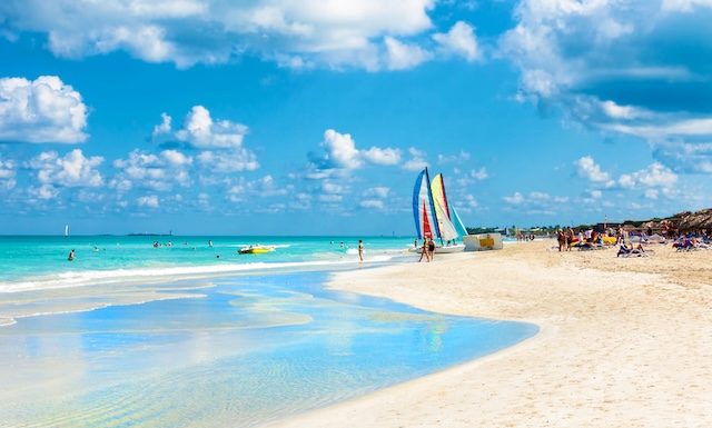 La plage de Varadero à Cuba @ credit Depositphotos