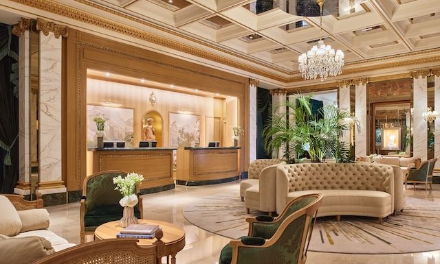 Lobby @ credit Westminster Paris, Warwick Hotels & Resorts