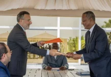 Gabon | L’hôtel Ré-Ndama va renaître, porté par un partenariat public-privé @ cérémonie de signature Hotel Ré-Ndama @ credit Gouvernement du Gabon