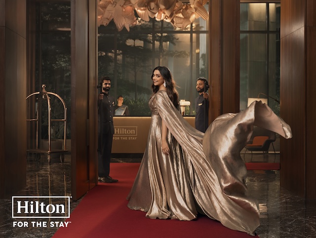 Campagne mondiale, Com’ | Hilton et la star indienne Deepika Padukone rappellent pourquoi « It Matters Where You Stay » Deepika Padukone "It Matters Where You Stay Campaign" @ credit Hilton