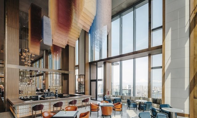 Lobby lounge @ credit Fairmont Tokyo