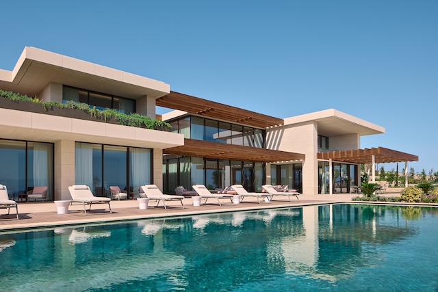 BHR Bodrum_Mansion_Garden Facade & Pool