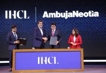 Inde | IHCL et Ambuja Neotia annoncent 15 nouveaux hôtels ! Cérémonie de signature entre Harshavardhan Neotia et Puneet Chhatwal @ credit IHCL