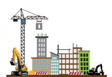Pipeline hôtelier mondial : l’Afrique et le Moyen-Orient en retrait Illustration chantier @ credit Depositphotos